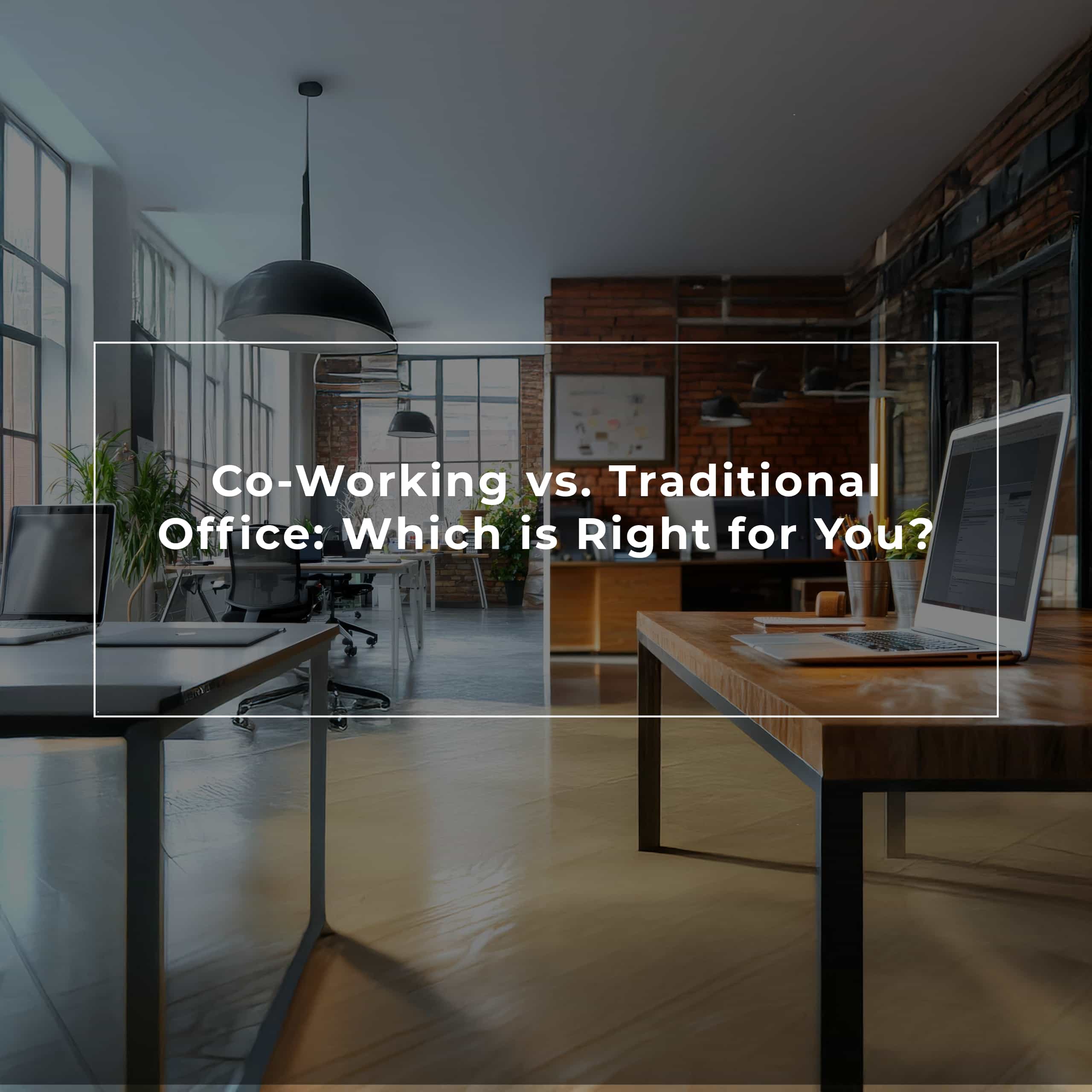 coworking vs traditional office min